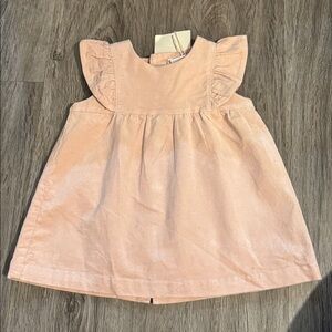 Zara Peach Kids Dress